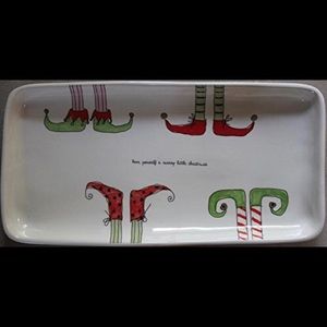 6 piece Rae Dunn elf feet collection